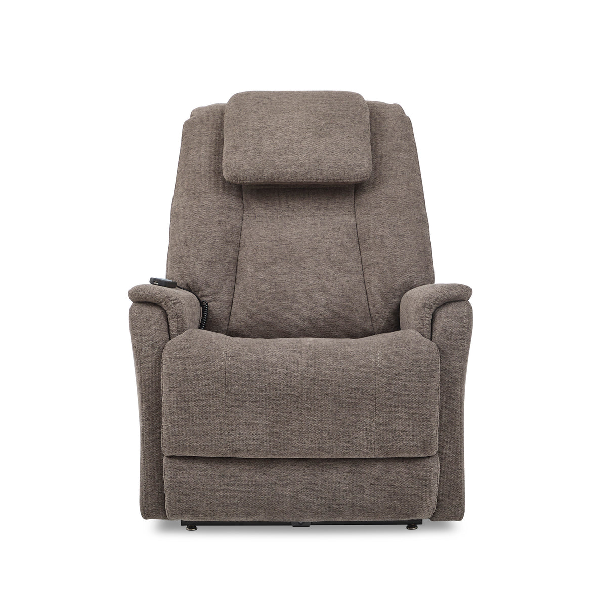Zecliner Model 3+ Fabric Power Rocking Sleep Recliner with Power Headrest, Lumbar, Heat & Massage