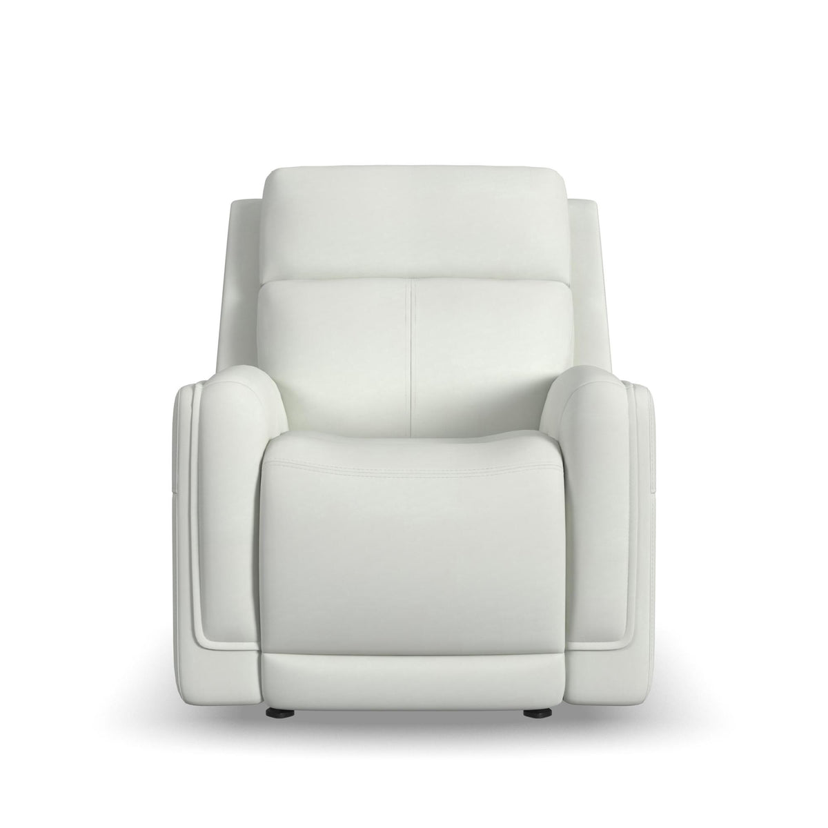 Alister Leather Power Gliding Recliner with Power Headrest and Lumbar