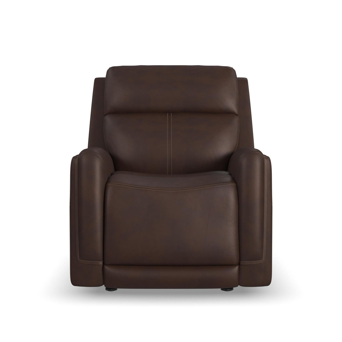 Alister Leather Power Gliding Recliner with Power Headrest and Lumbar