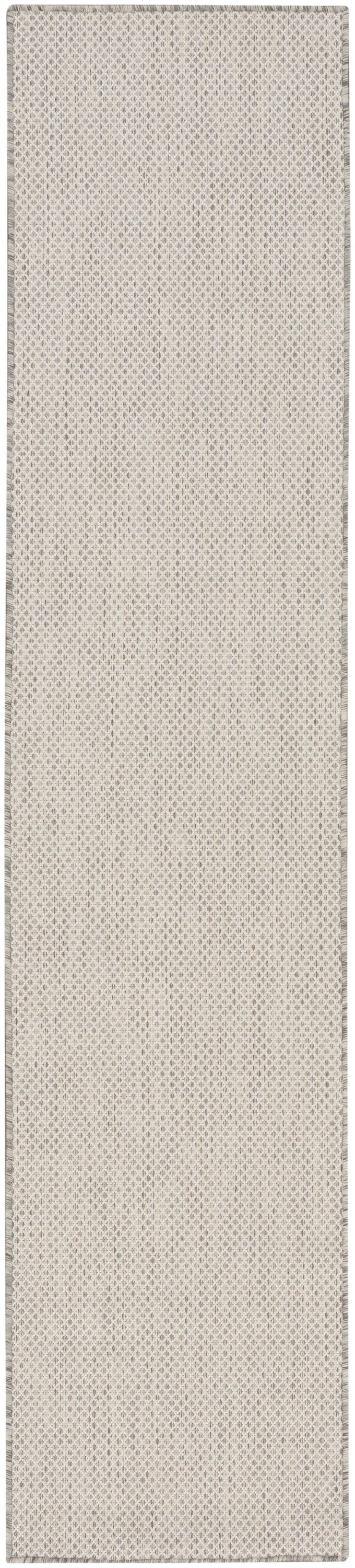 Courtyard COU01 Ivory Silver Rug