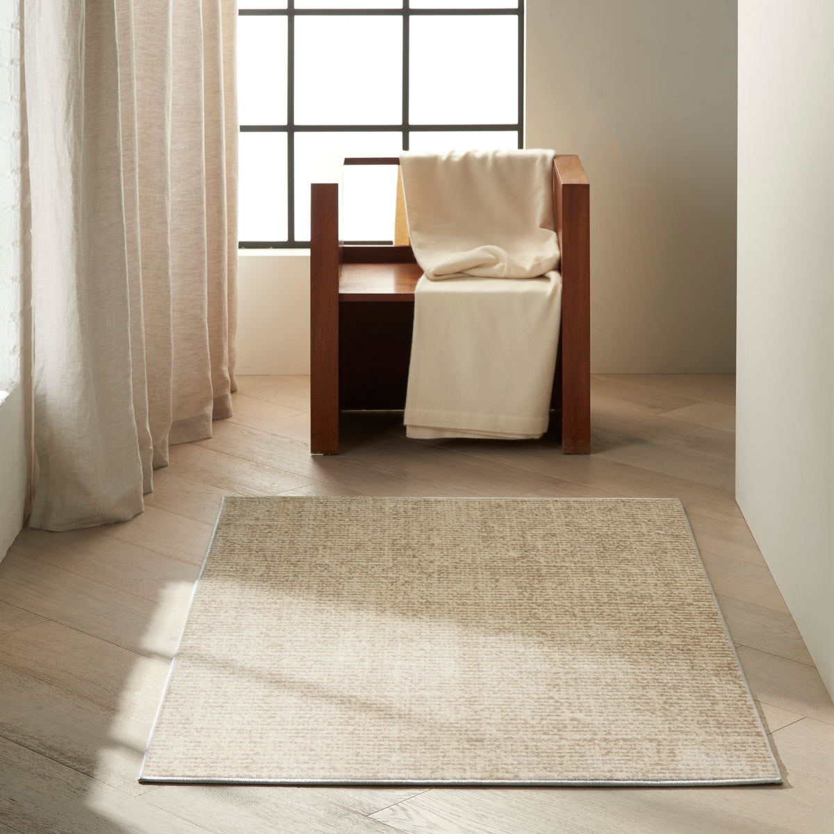 Etched CK71 Ivory Beige Rug