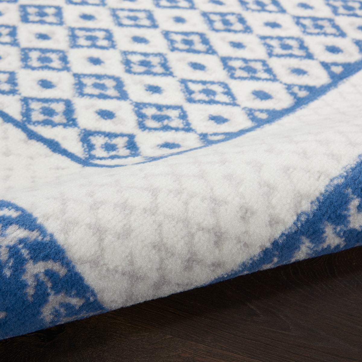 Whimsicle WHS13 Ivory Blue Rug