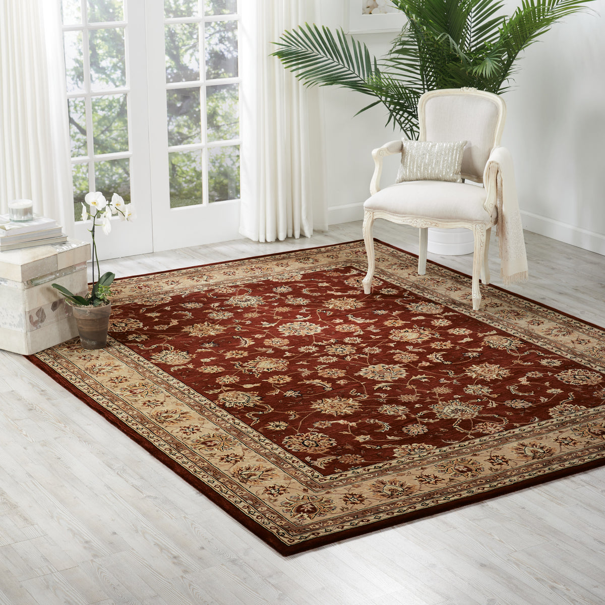 Nourison 2000 2203 Brick Rug