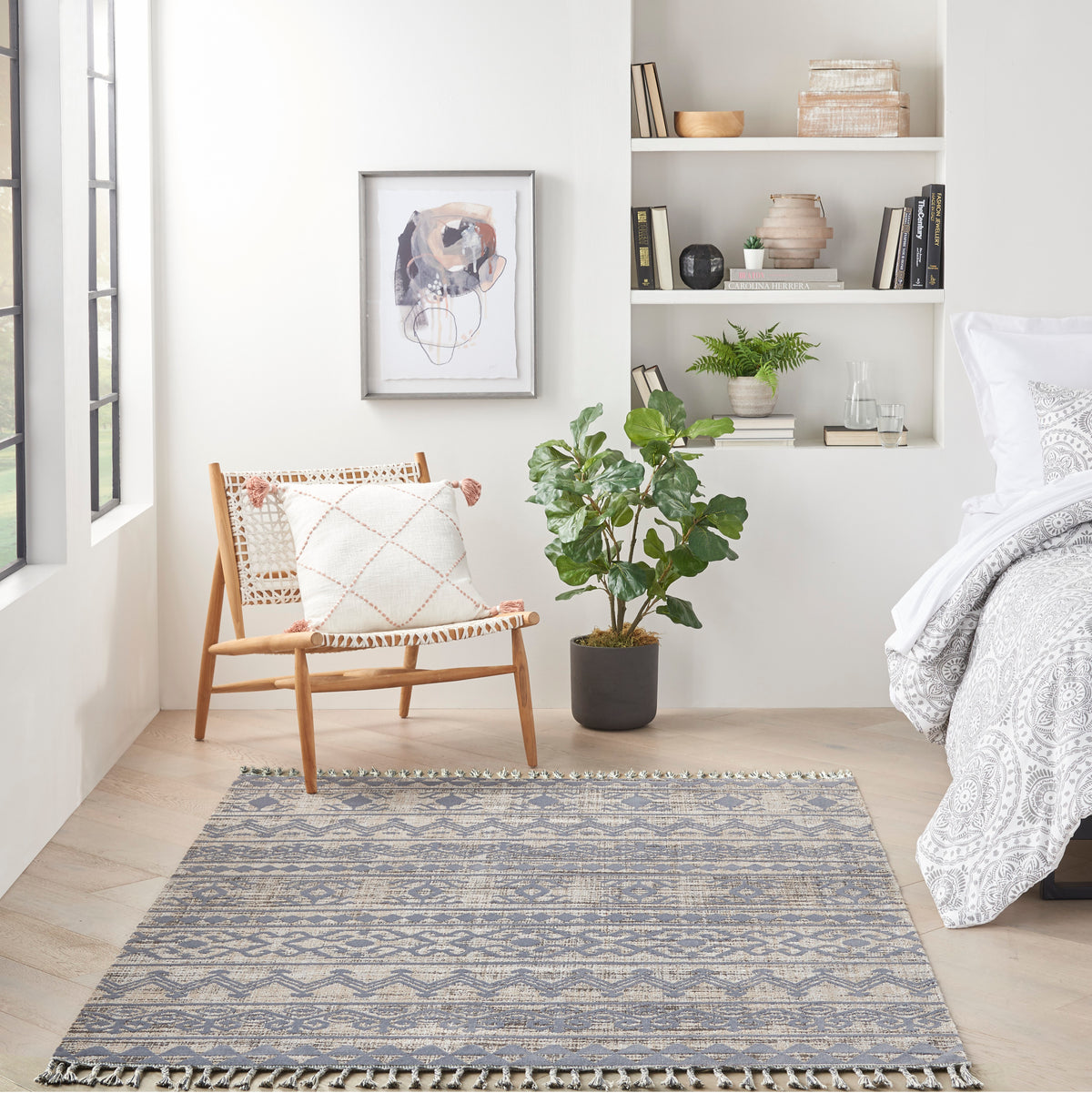 Asilah ASI03 Mocha/Charcoal Rug