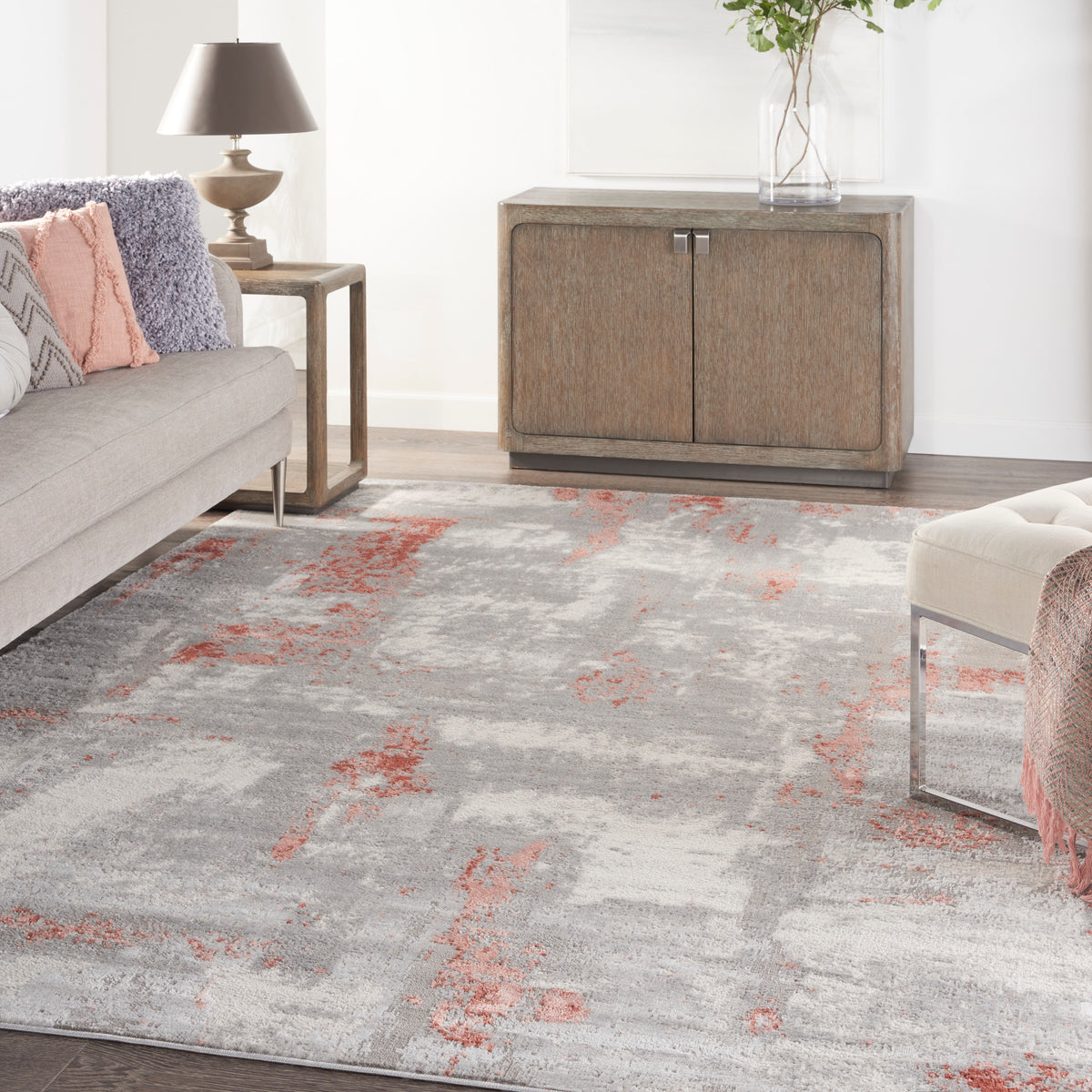 Elation ETN06 Grey Brick Rug