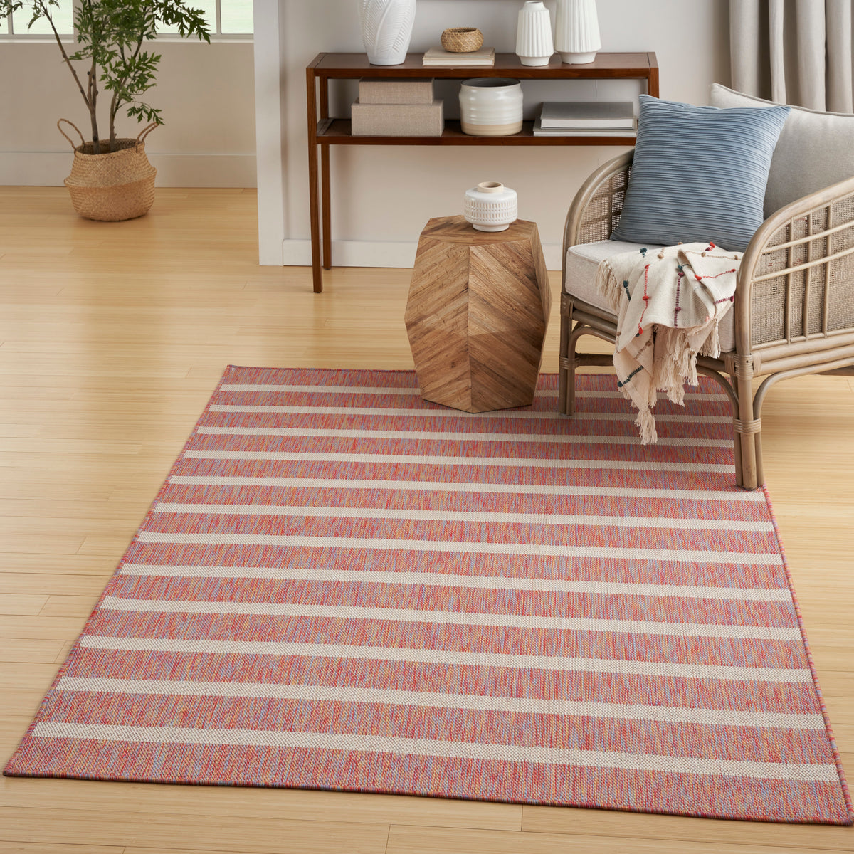 Positano POS03 Rainbow Ivory Rug