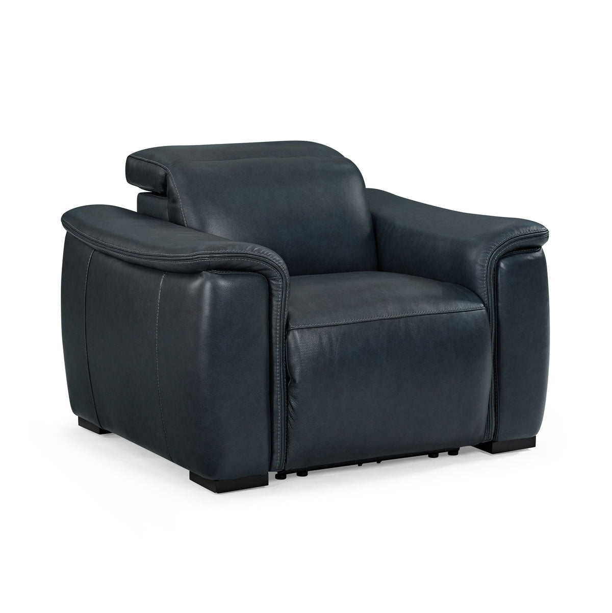 Camden Leather Power Recliner with Power Headrest