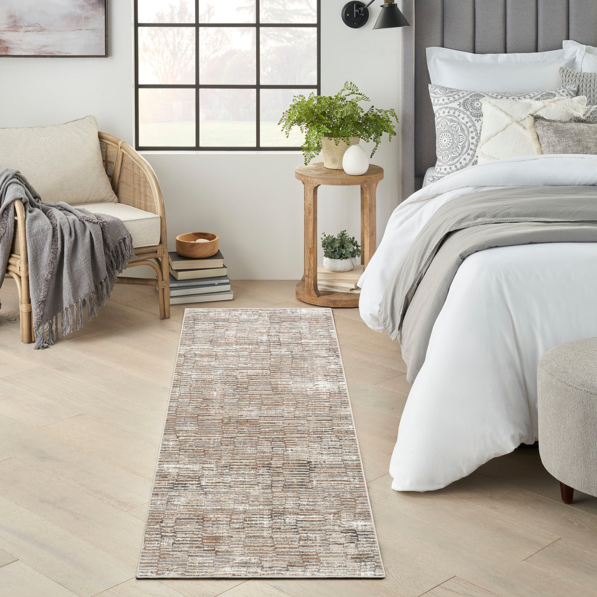 Sustainable Trends SUT06 Ivory Mocha Rug