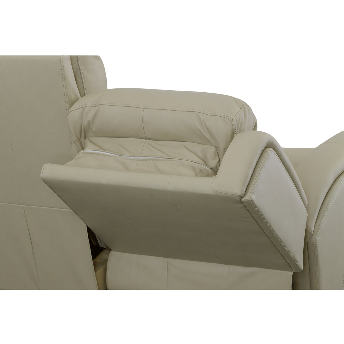 Grant Leather Power Reclining Loveseat with Power Headrests