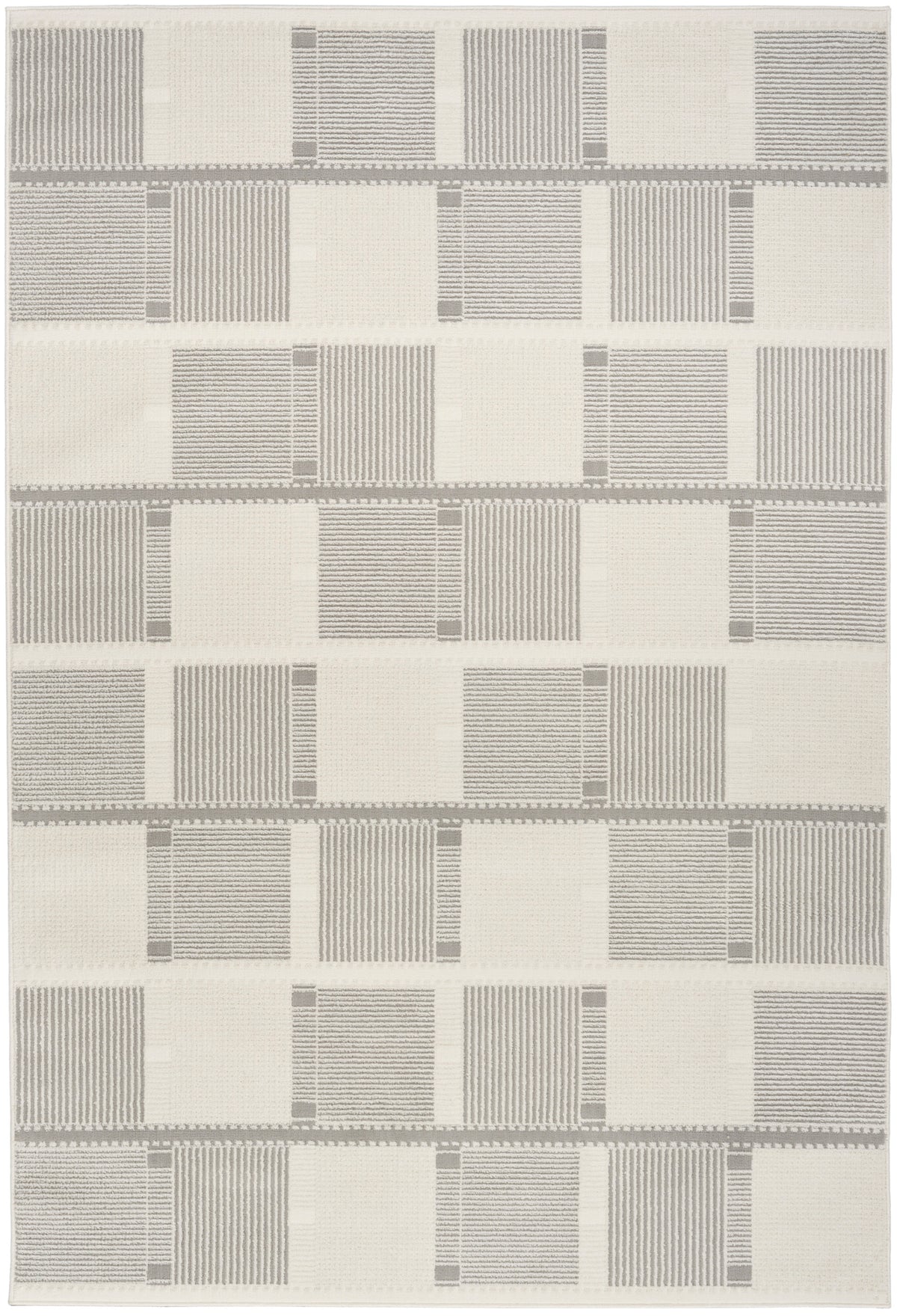 Nordic NRC09 Ivory Grey Rug