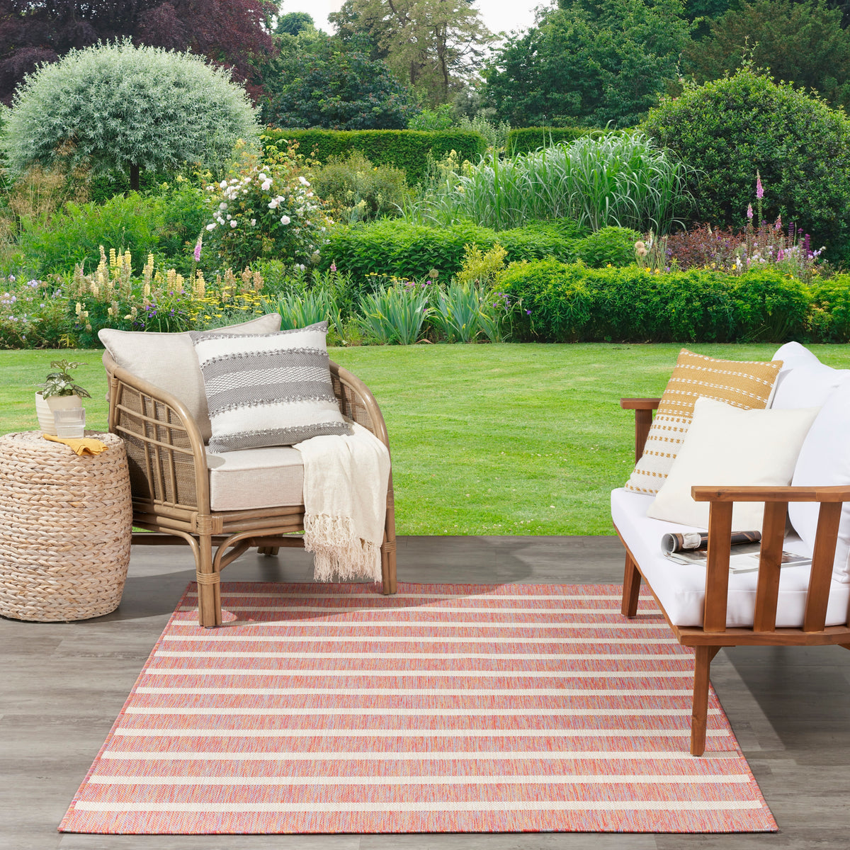 Positano POS03 Rainbow Ivory Rug