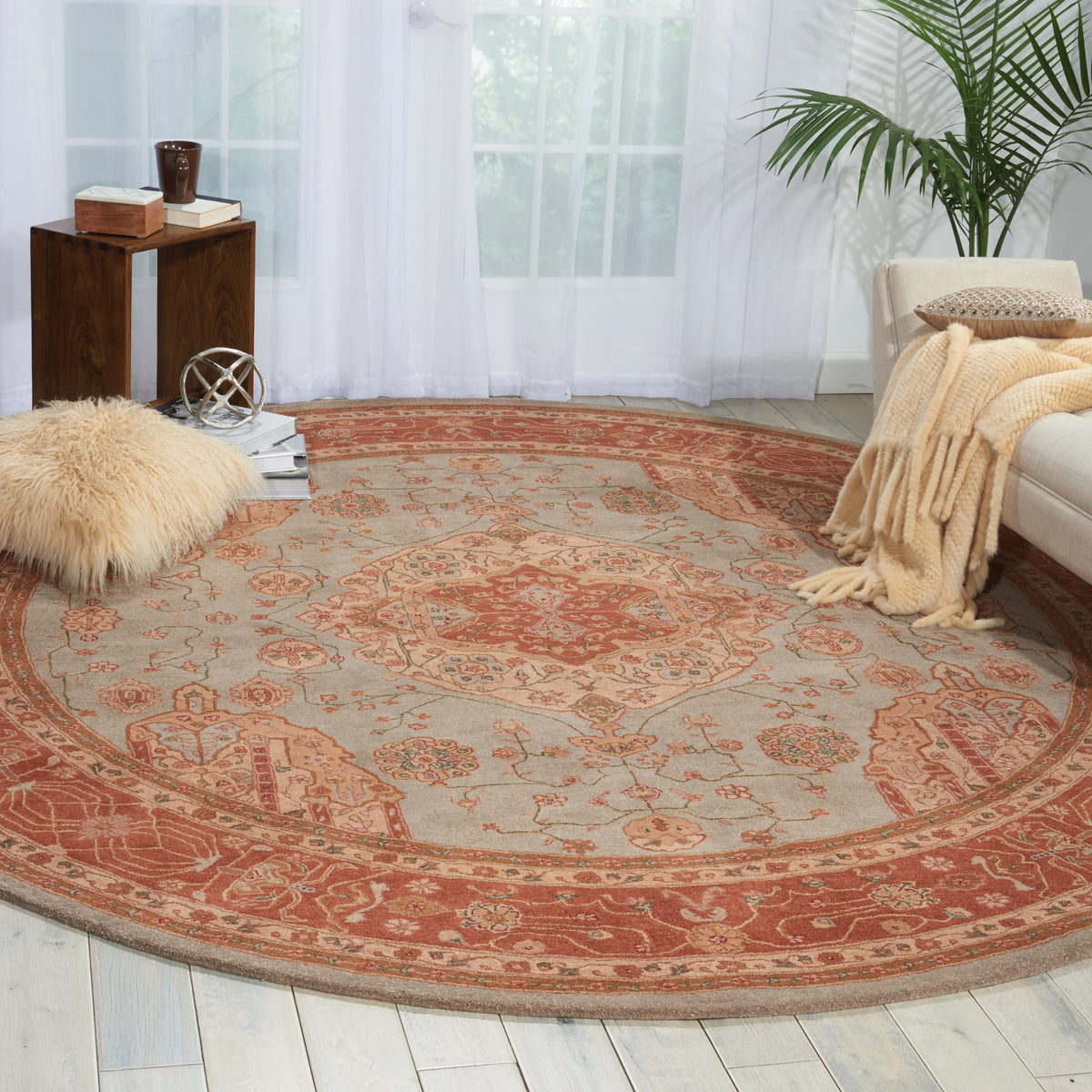Heritage Hall HE16 Aqua Rug