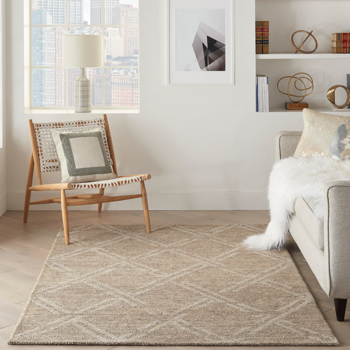 Venosa VSN01 Taupe Rug