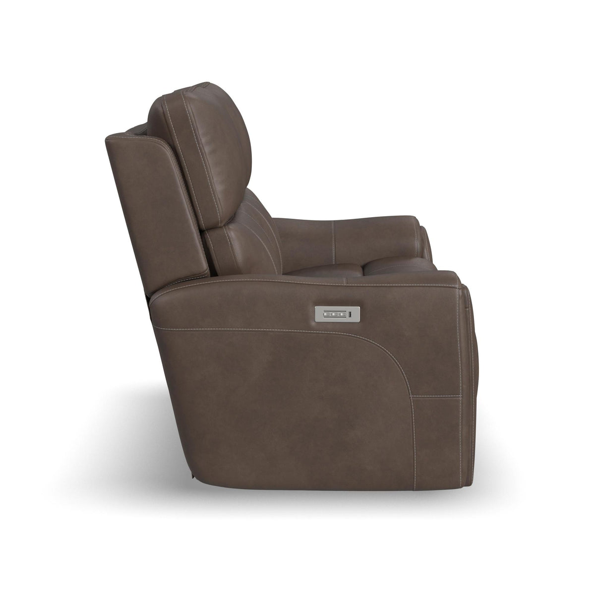 Carter Fabric Power Reclining Loveseat with Power Headrests & Lumbar
