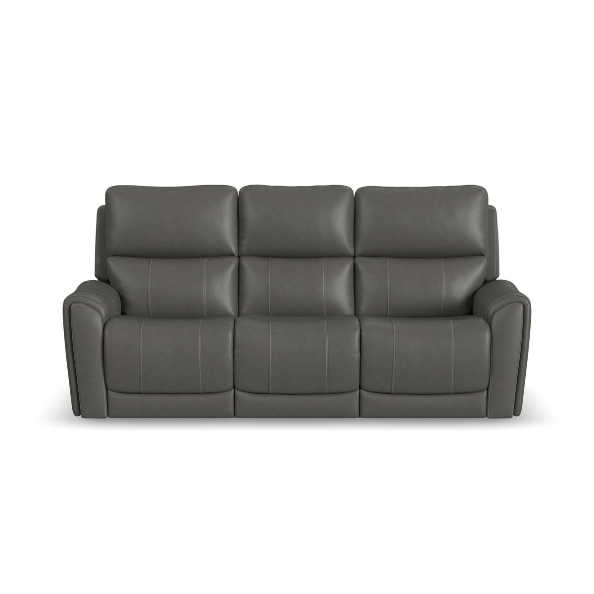 Carter Fabric Power Reclining Sofa with Console & Power Headrests & Lumbar