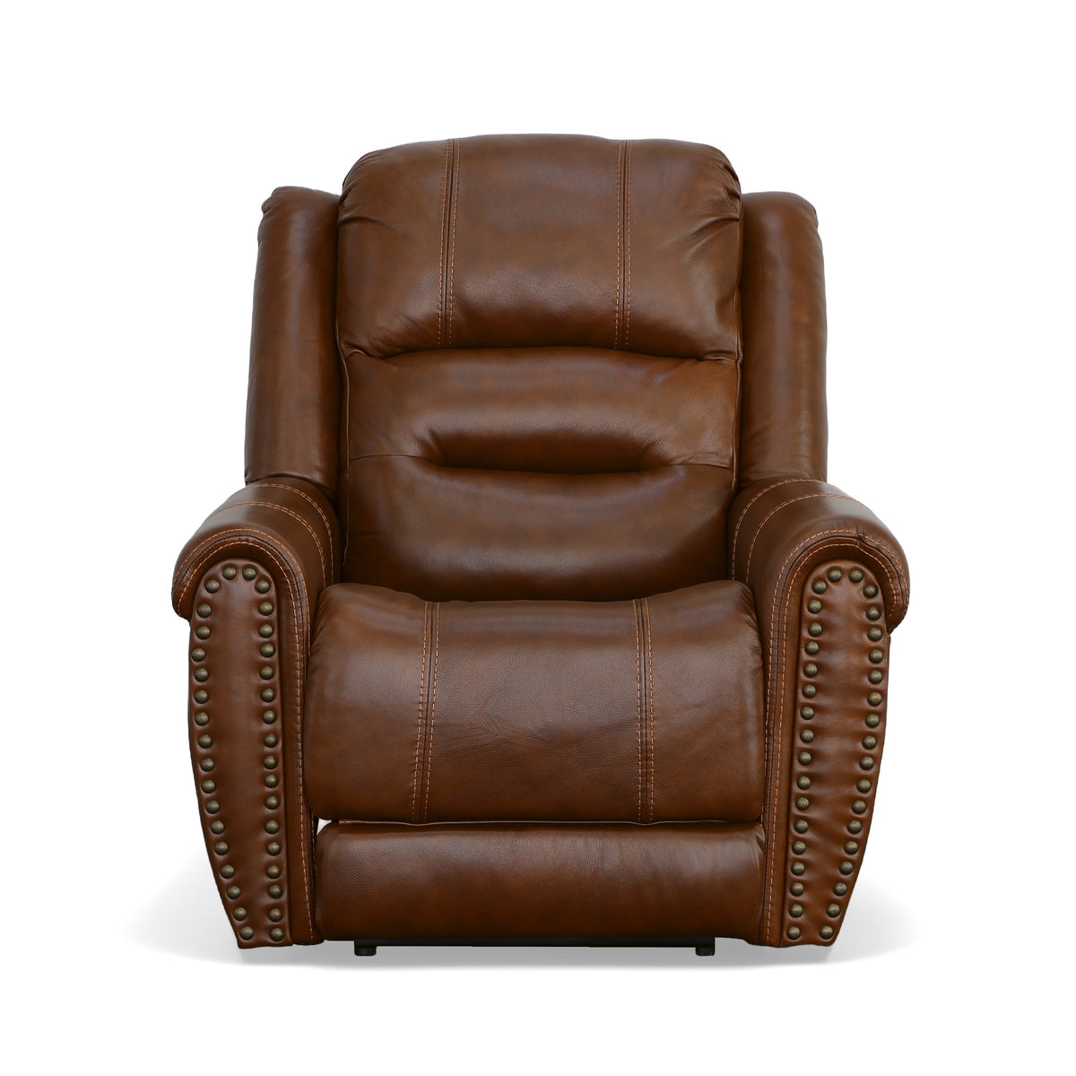 Oscar Leather Power Recliner with Power Headrest