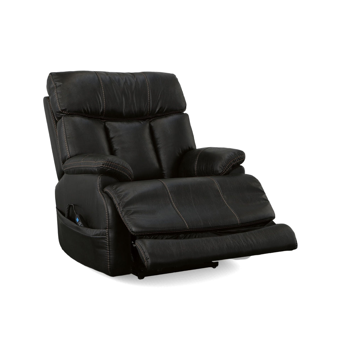Clive Fabric Power Recliner with Power Headrest & Lumbar
