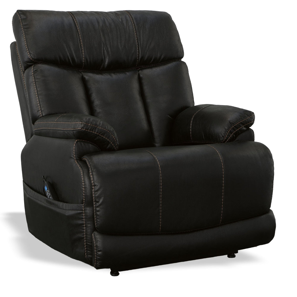Clive Fabric Power Lift Recliner with Power Headrest & Lumbar