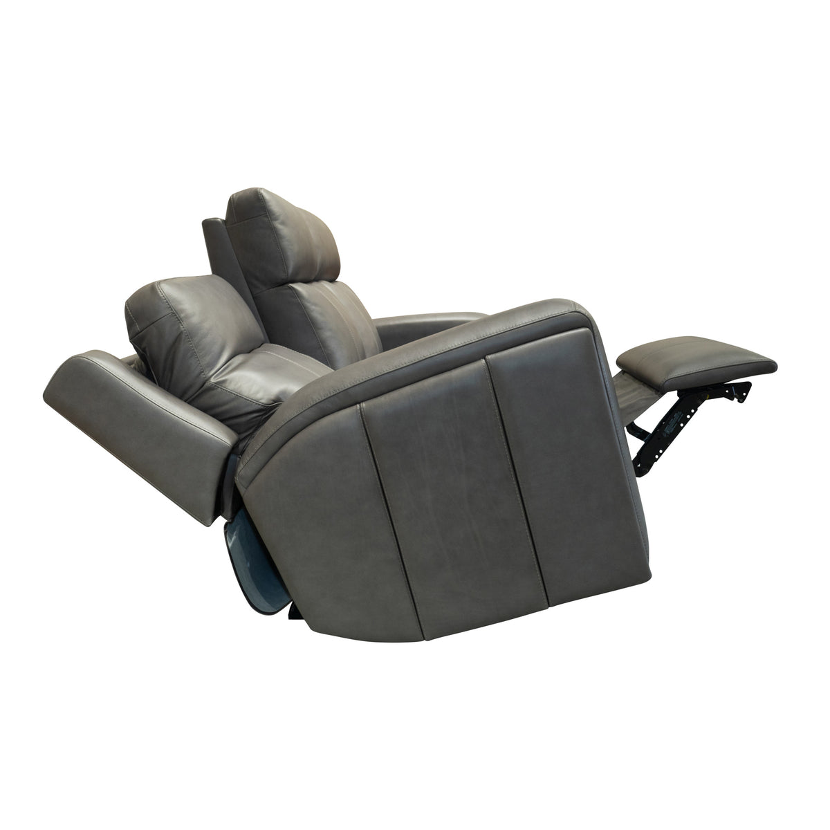 Wyatt Leather Power Reclining Sofa with Power Headrests & Lumbar