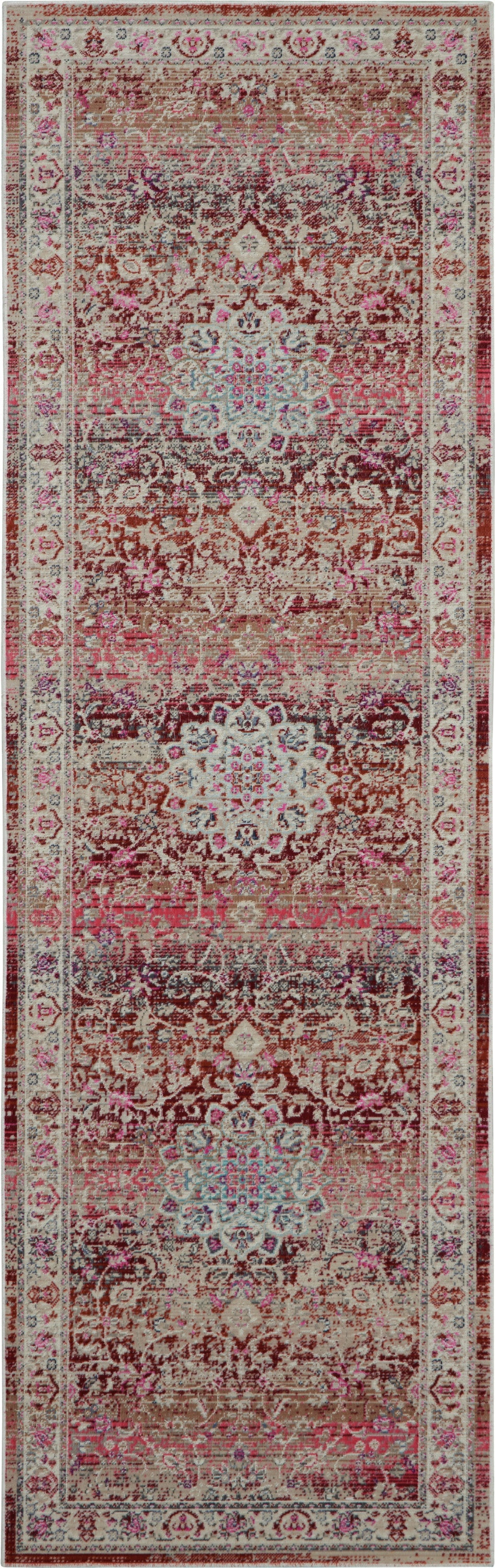 Vintage Kashan VKA01 Red Rug