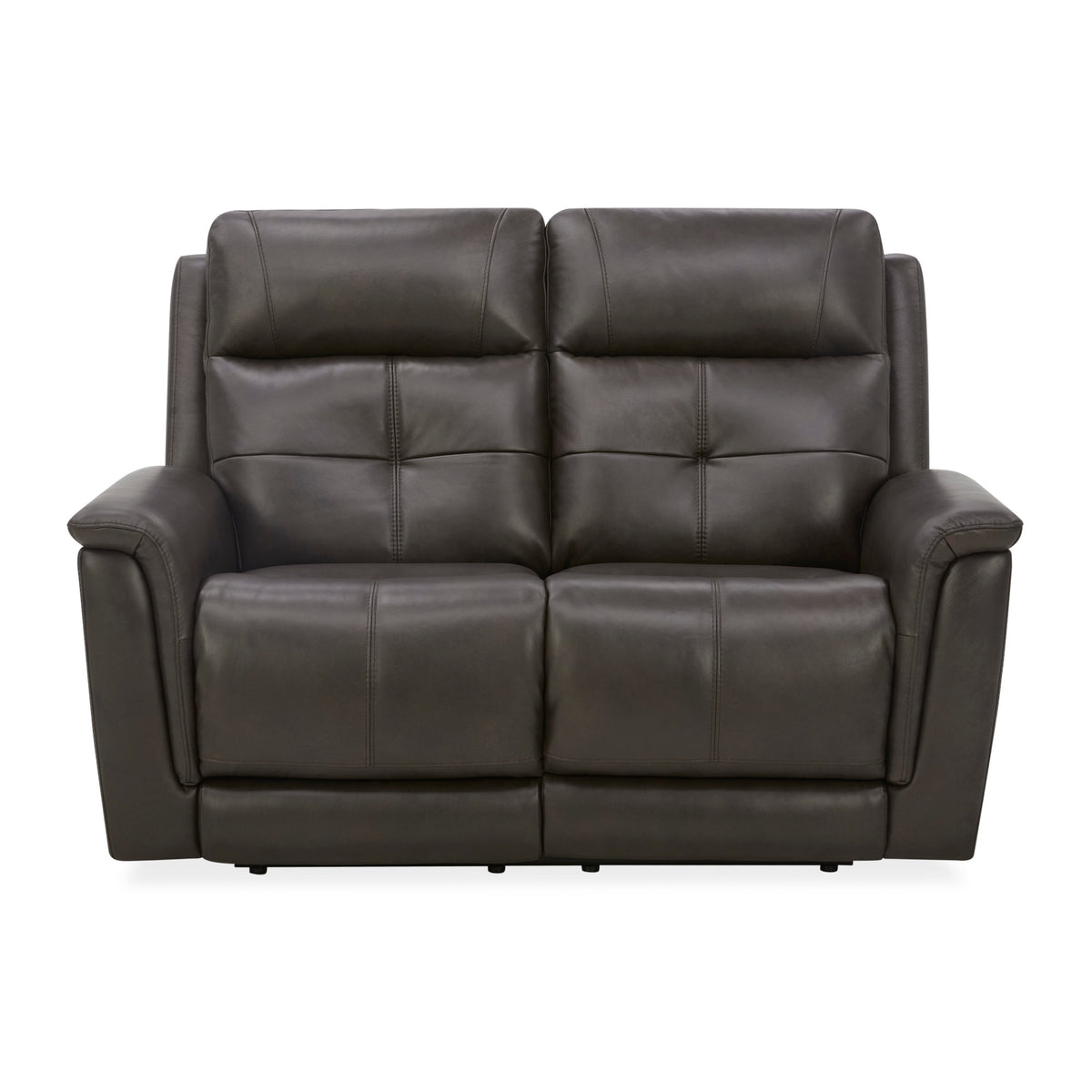 Ranger Leather Power Reclining Loveseat with Power Headrest, Lumbar, Heat & Massage