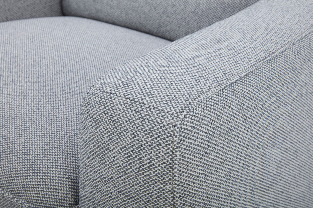 Ava Fabric Power Reclining Loveseat with Power Headrest & Lumbar