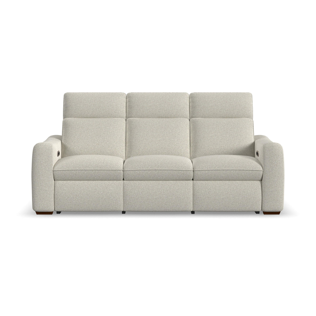 Ava Fabric Power Reclining Sofa with Power Headrest & Lumbar