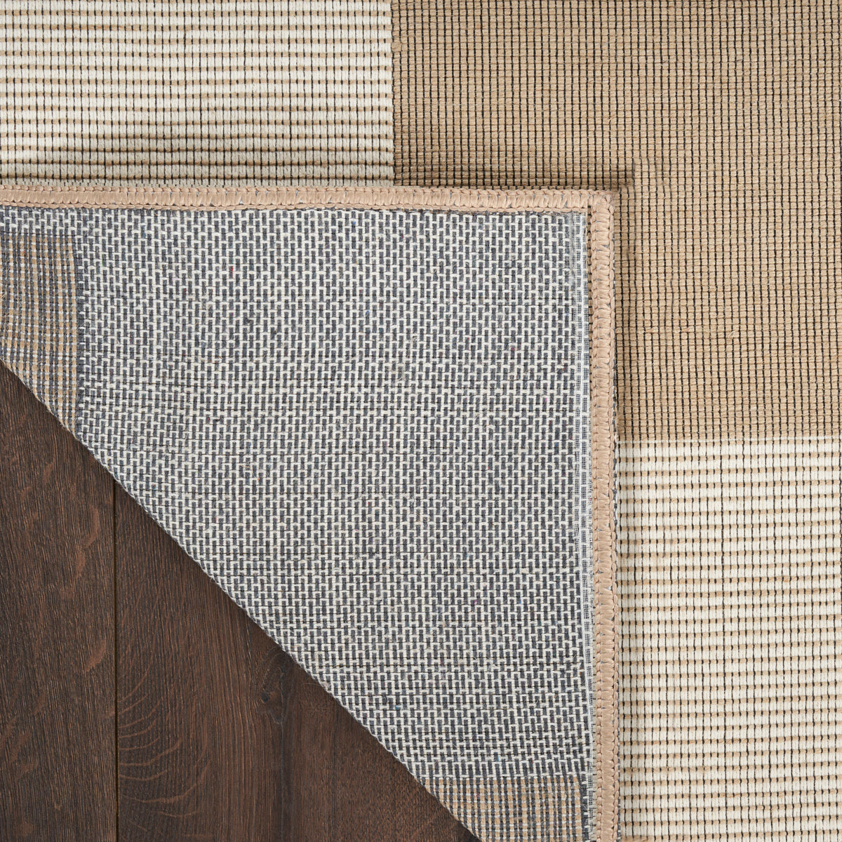 Washable Modern Jute MDJ02 Natural Ivory Rug