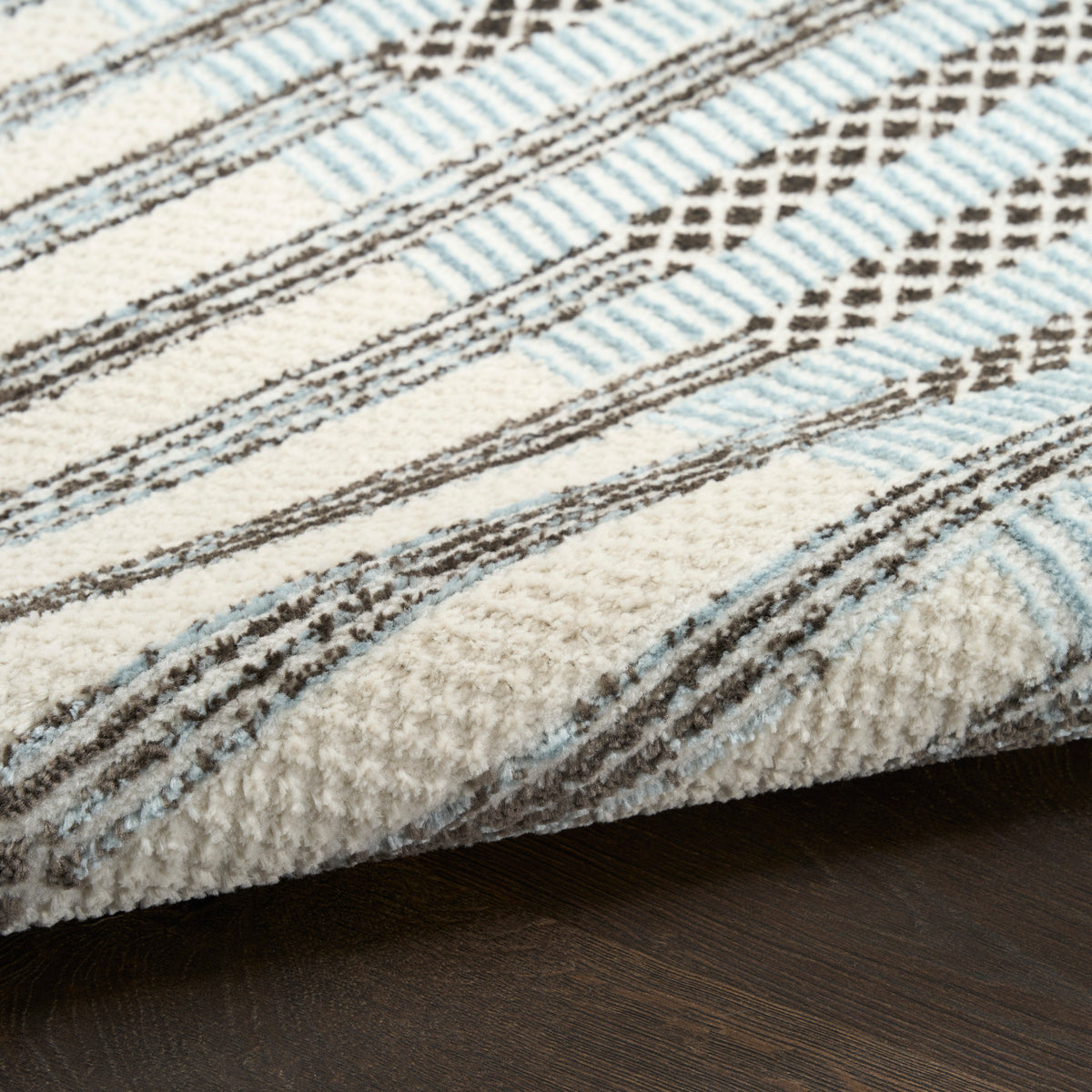 Nordic NRC15 Ivory Blue Rug