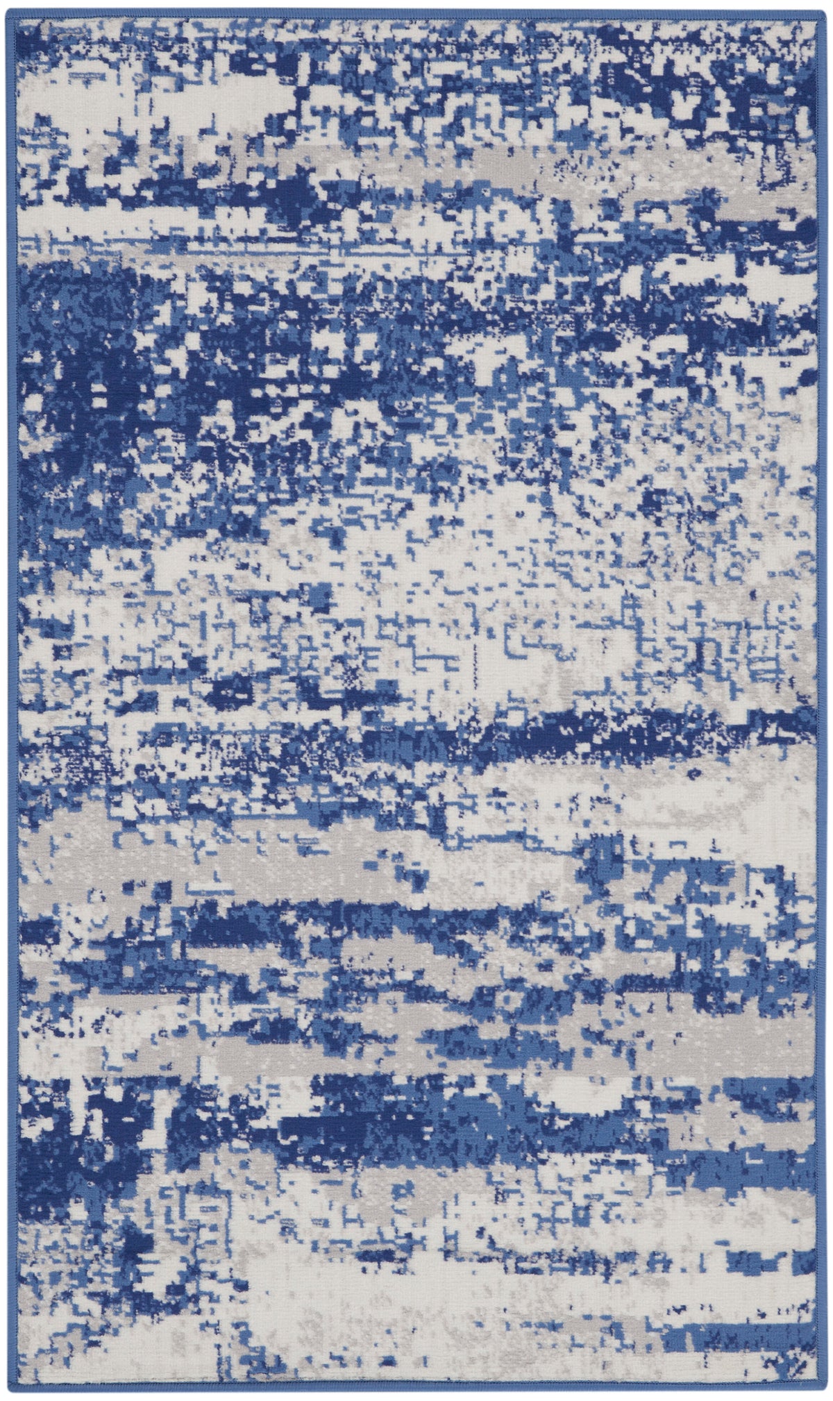 Whimsicle WHS06 Ivory Navy Rug