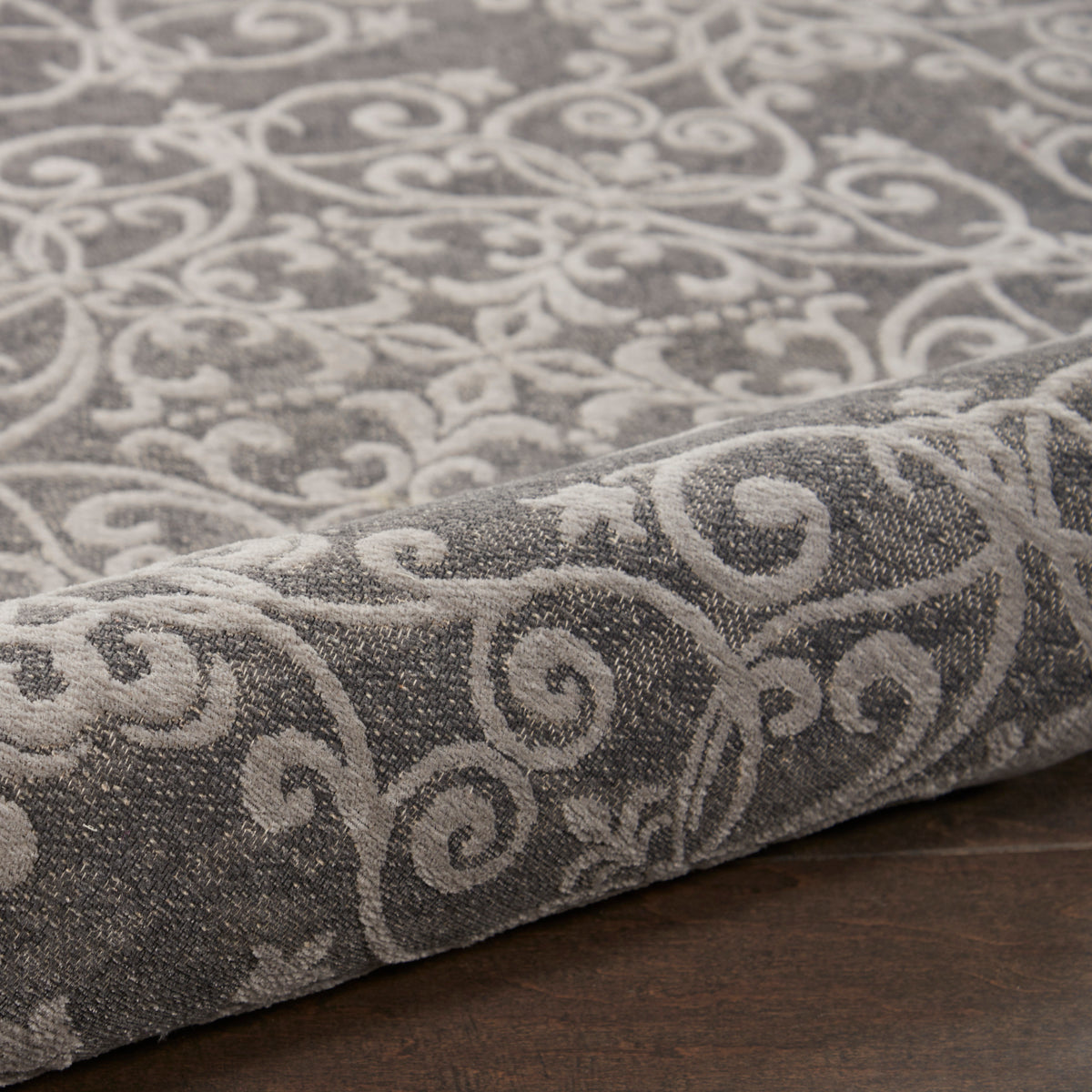 Damask DAS01 Grey Rug