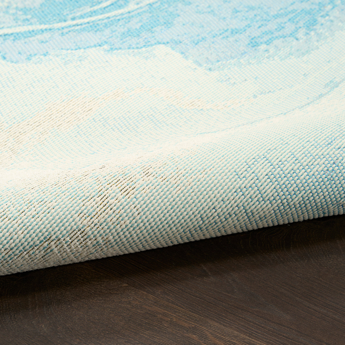 Color Splash CSP05 Ivory Blue Rug