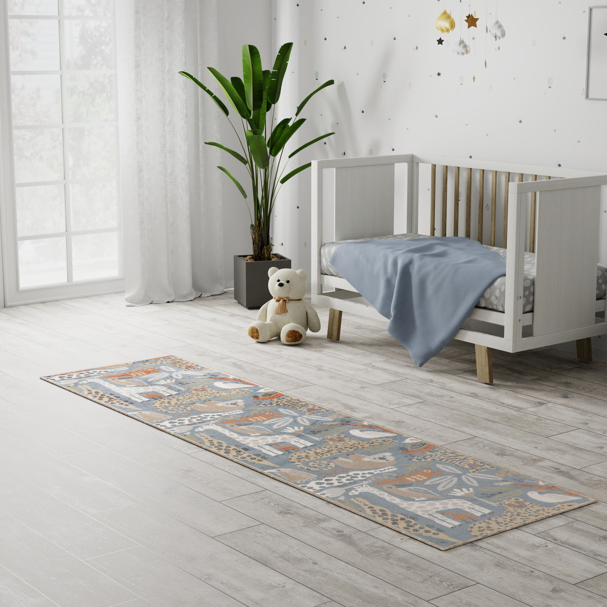 Astra Machine Washable ASW01 Multicolor Rug