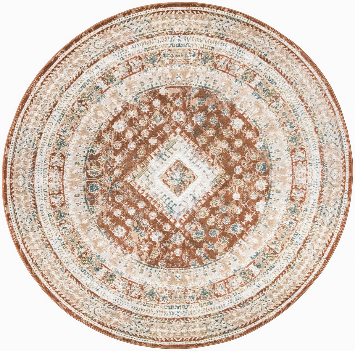 Thalia THL04 Rust Multicolor Rug