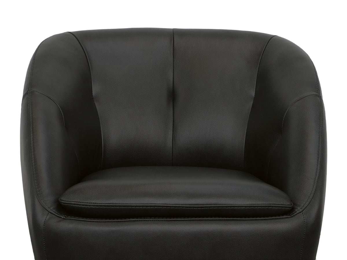 Wade Leather Swivel Chair