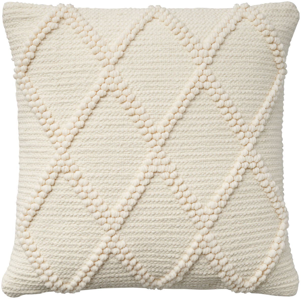 Lifestyle GC101 Ivory 18" x 18" Throw Pillows