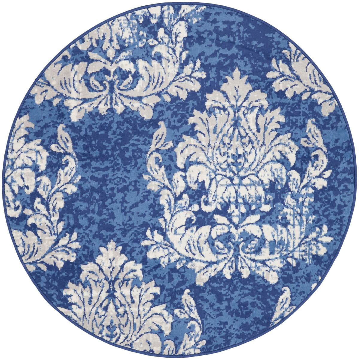 Whimsicle WHS11 Navy Ivory Rug