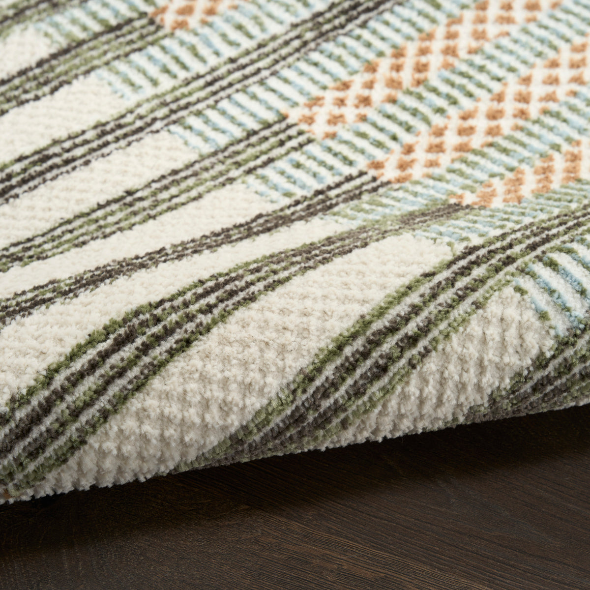 Nordic NRC15 Ivory Multicolor Rug
