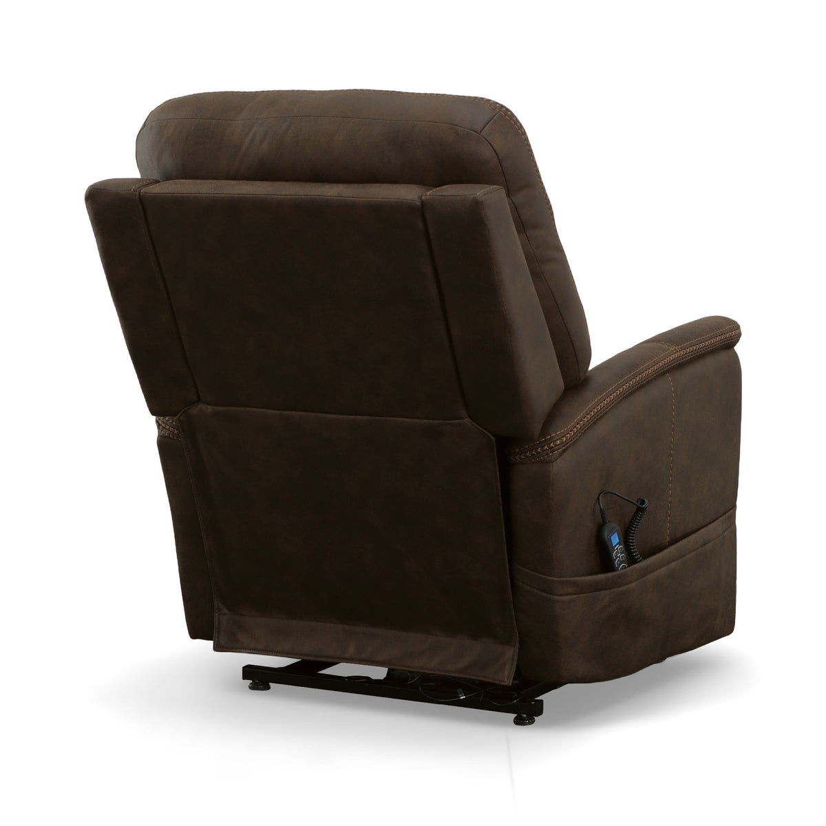 Atlas Fabric Power Lift Recliner with Power Headrest & Lumbar