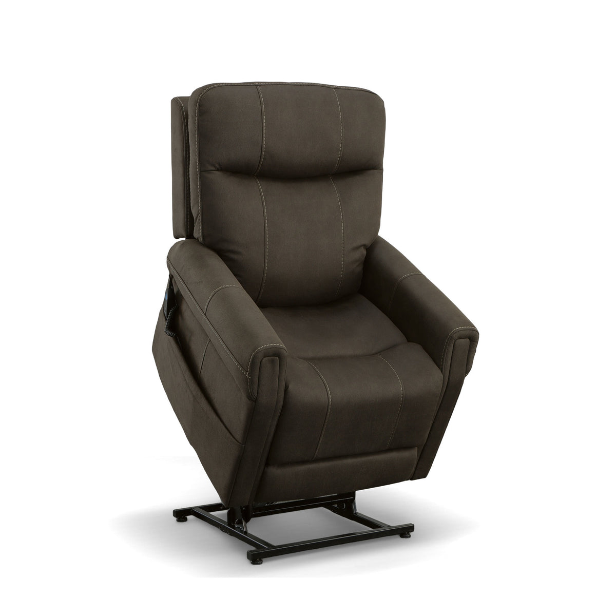 Jenkins Fabric Power Lift Recliner with Right-Hand Control & Power Headrest
