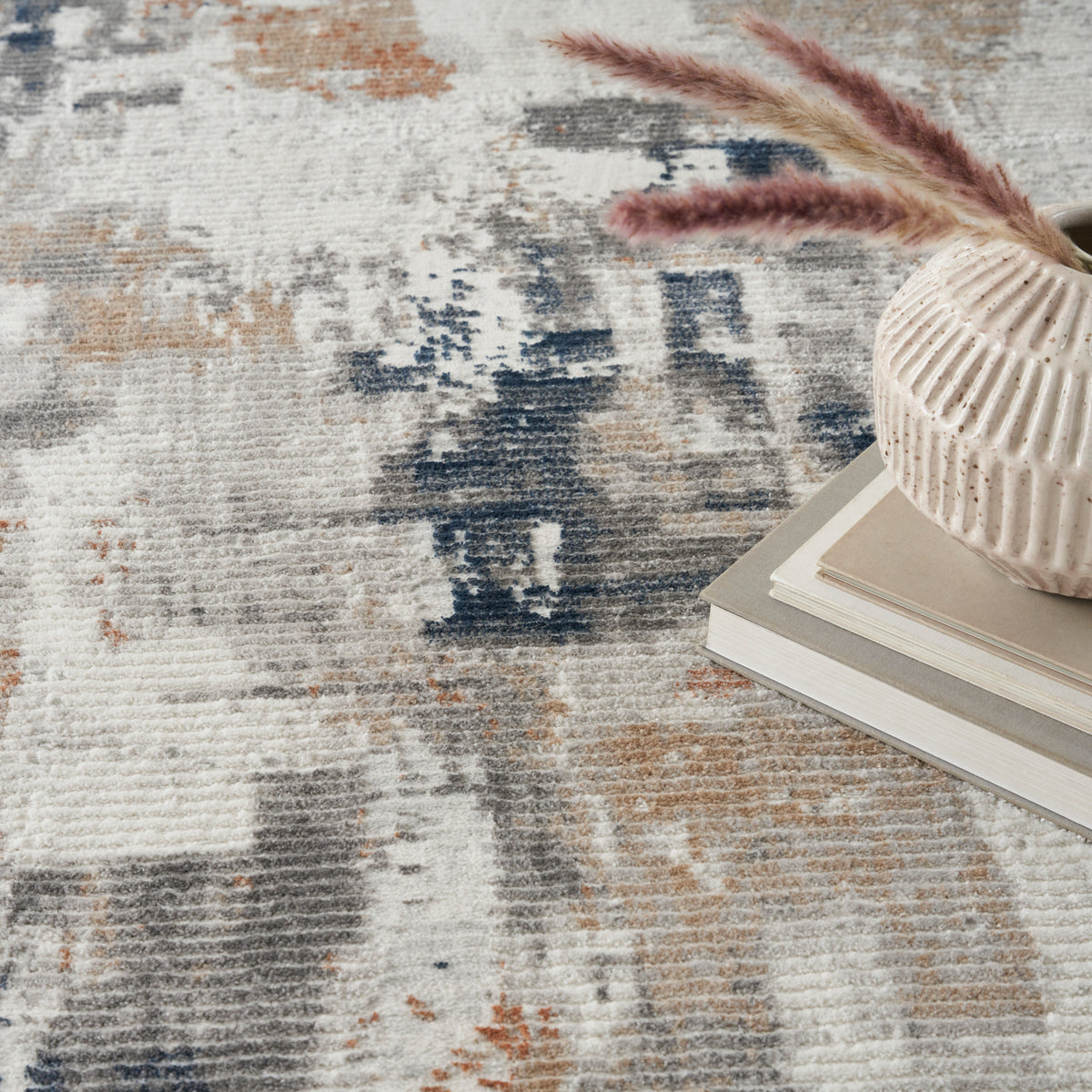 Home Texture HMT04 Grey Blue Rug