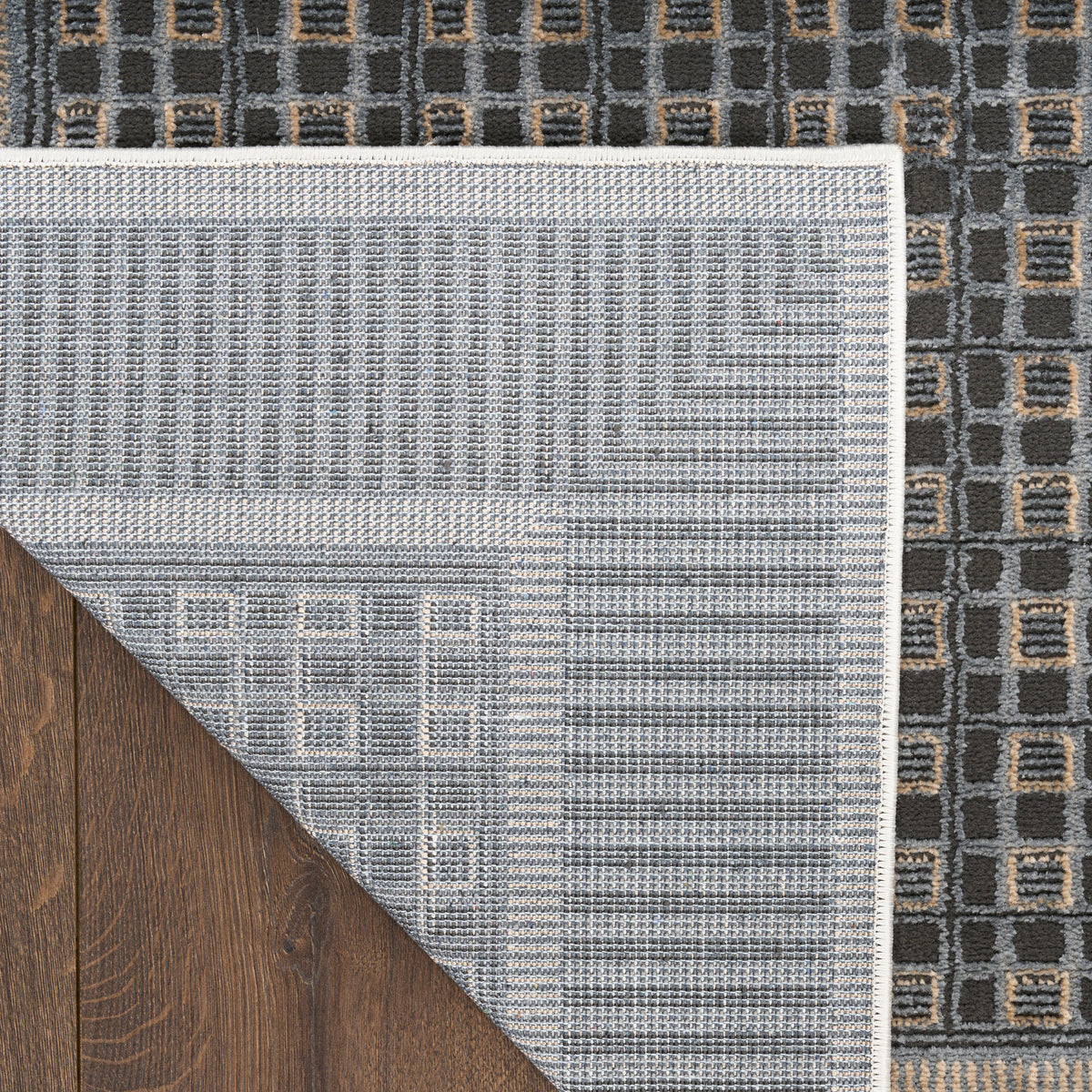 Nordic NRC03 Black Taupe Rug