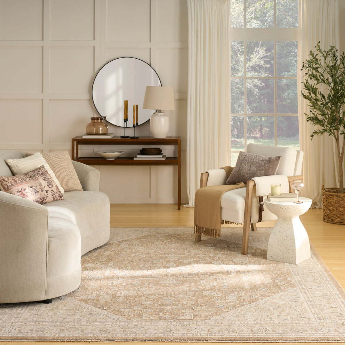 Retreat RET03 Mocha Rug