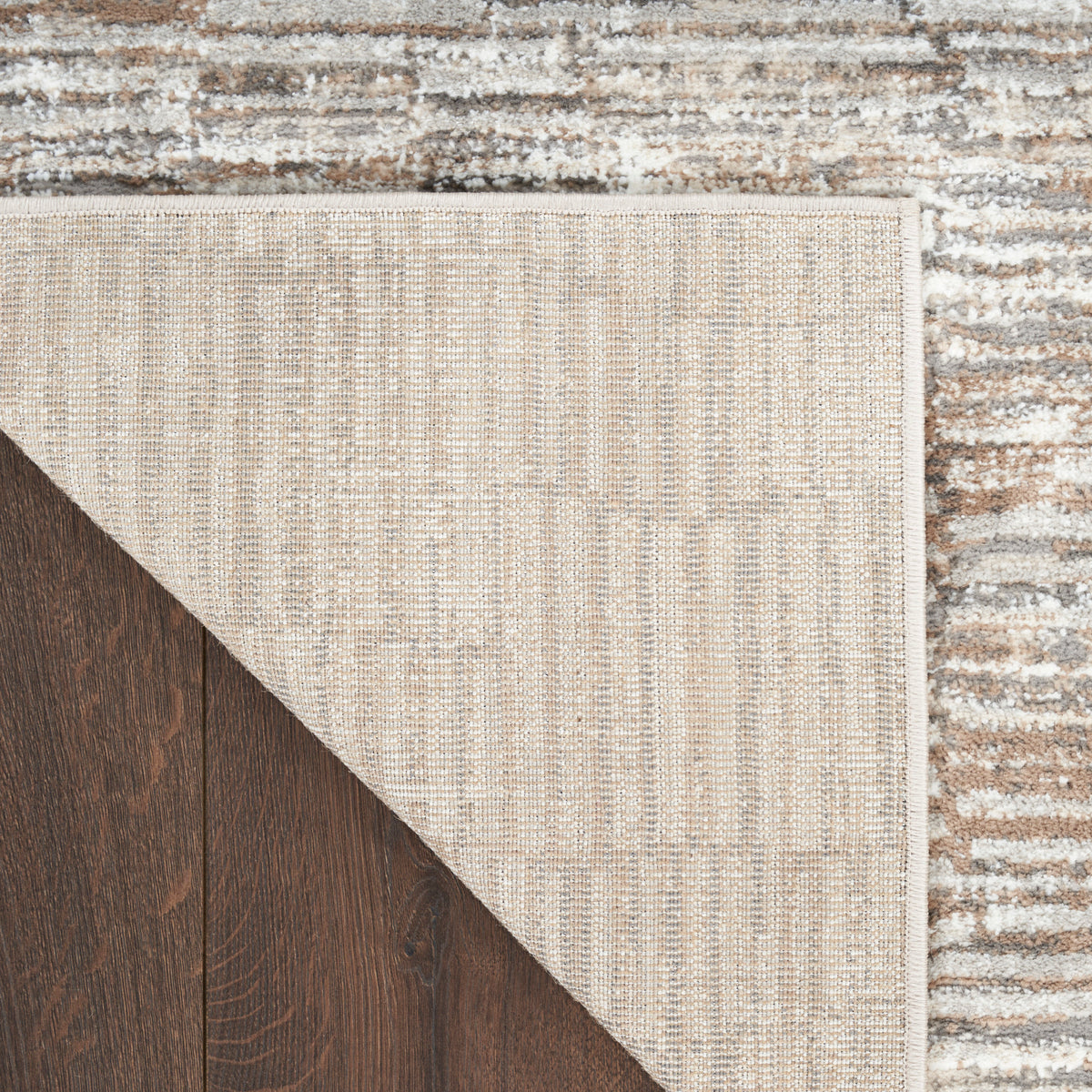 Sustainable Trends SUT06 Ivory Mocha Rug
