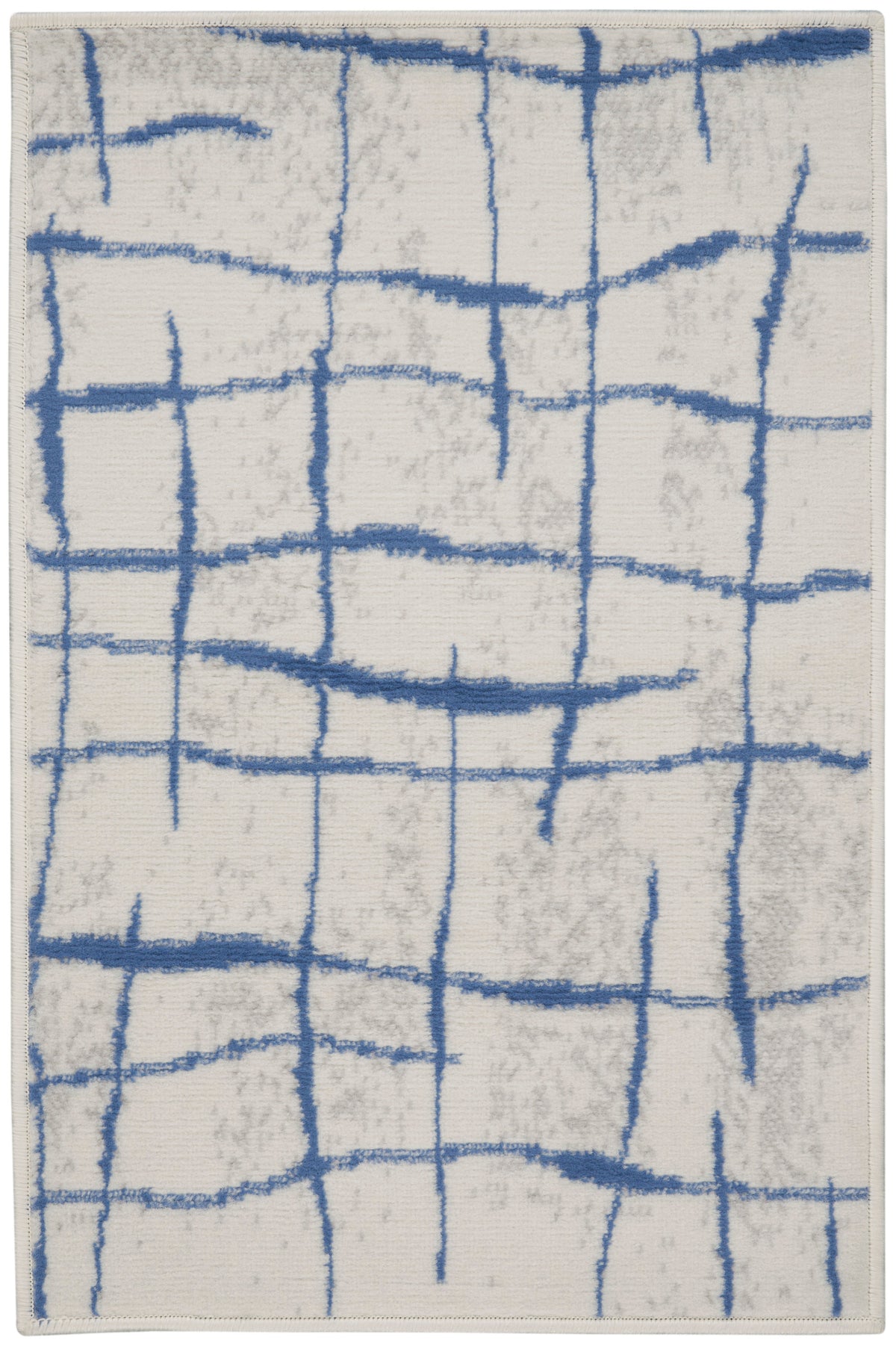 Whimsicle WHS09 Ivory Blue Rug