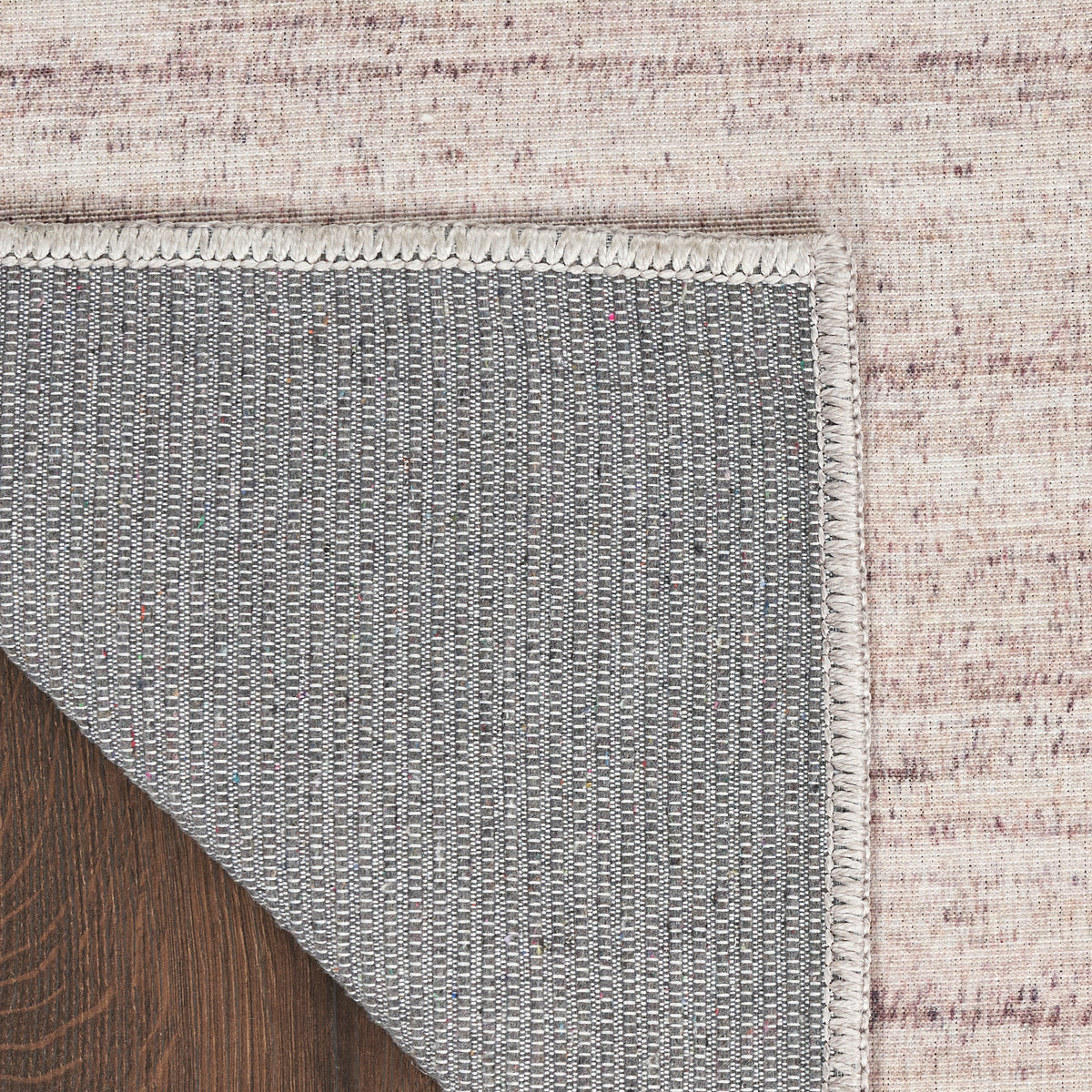 Washable Essentials WAE01 Ivory Mocha Rug