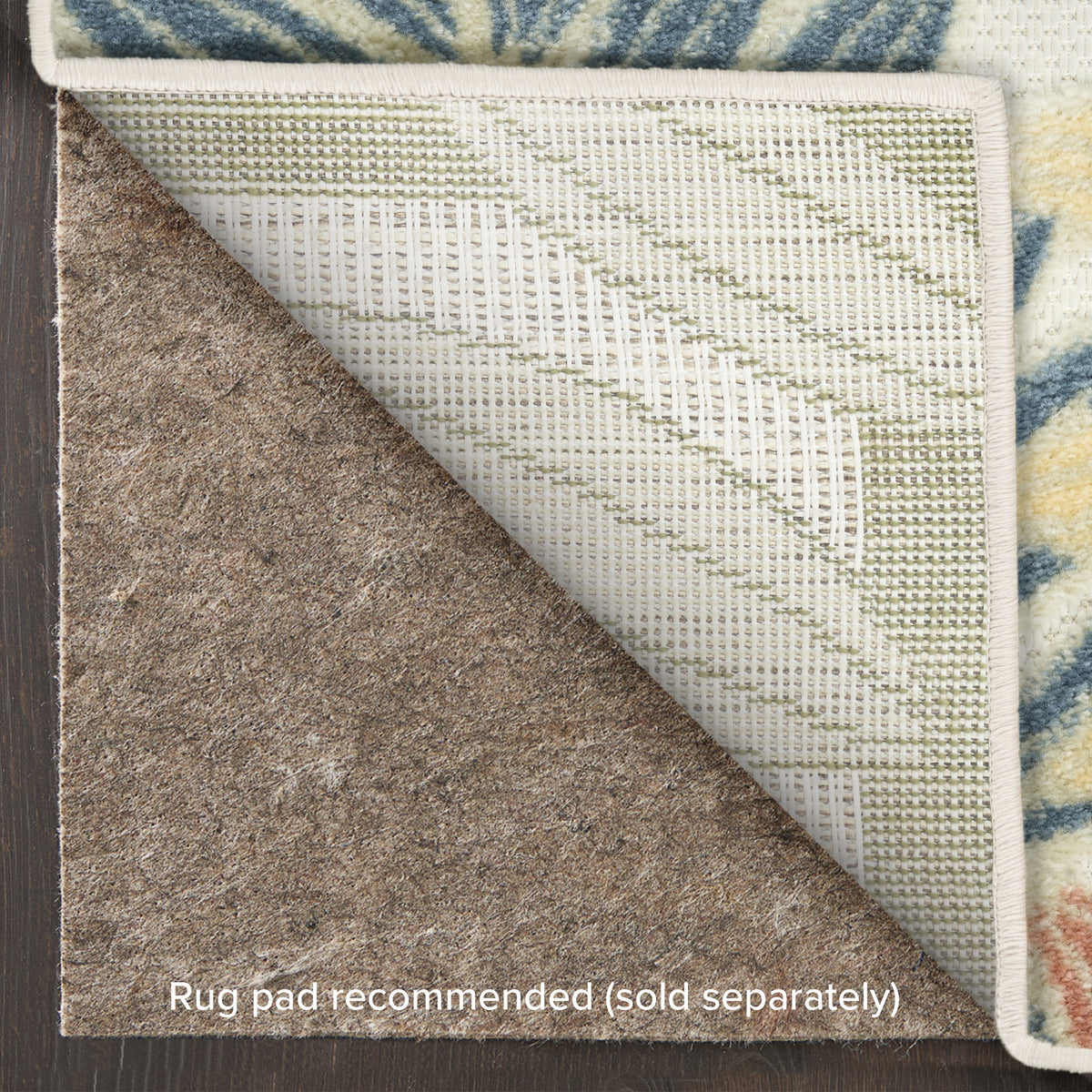 Aloha ALH18 Ivory Rose Rug