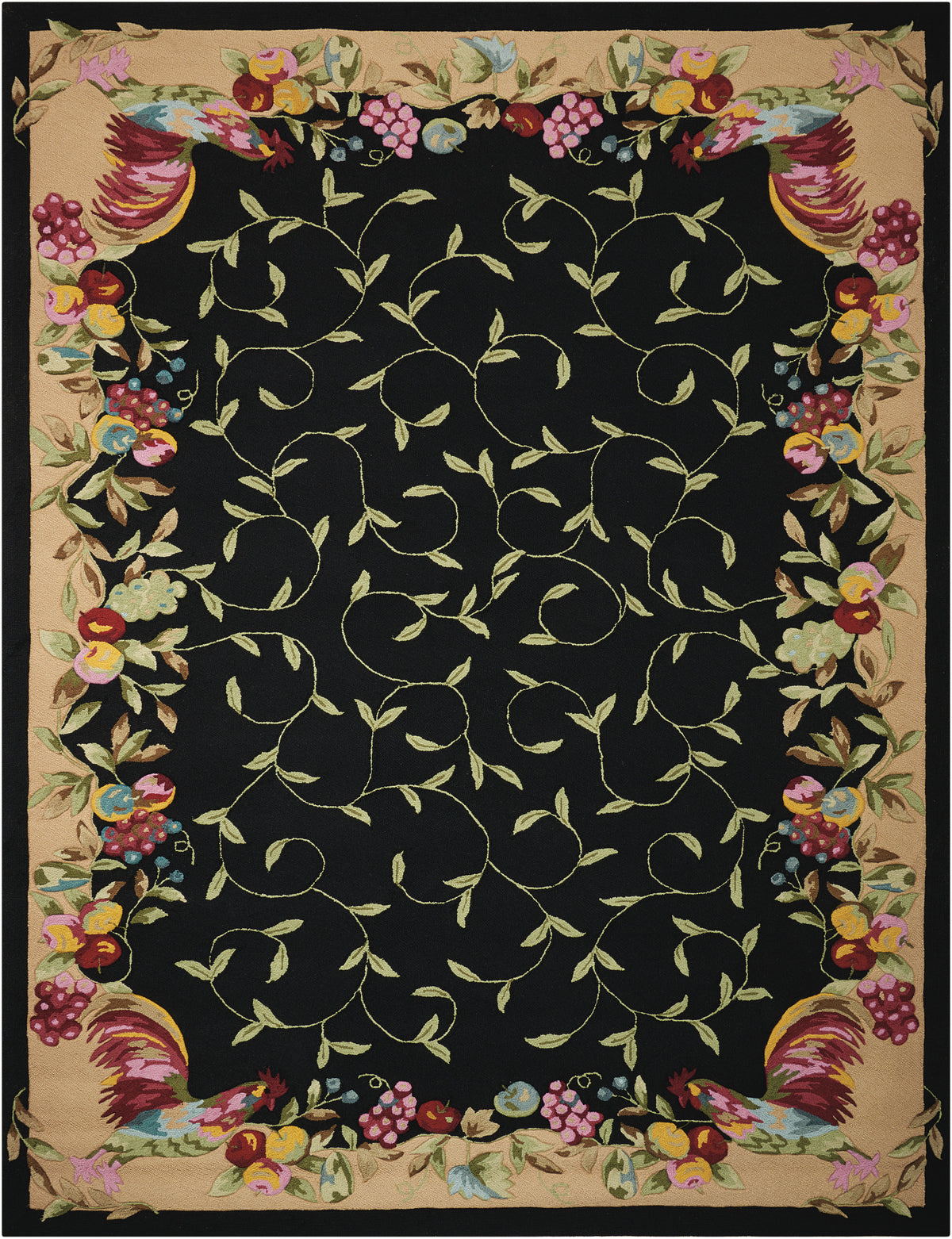 Fantasy FATC2 Black Rug