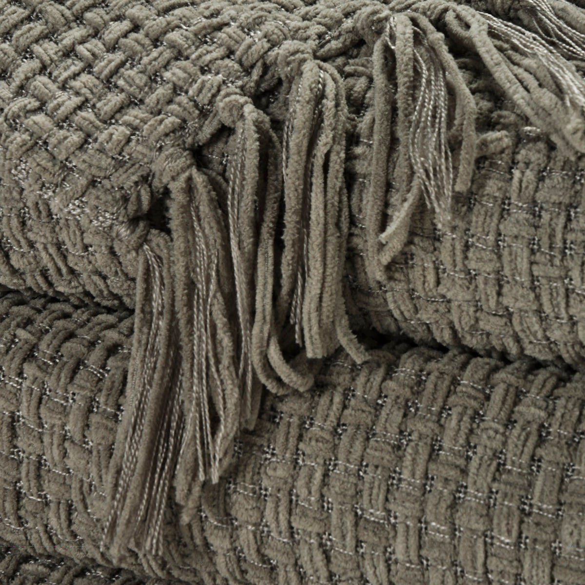 Lifestyle ZH225 Grey 50" x 60" Throw Blankets