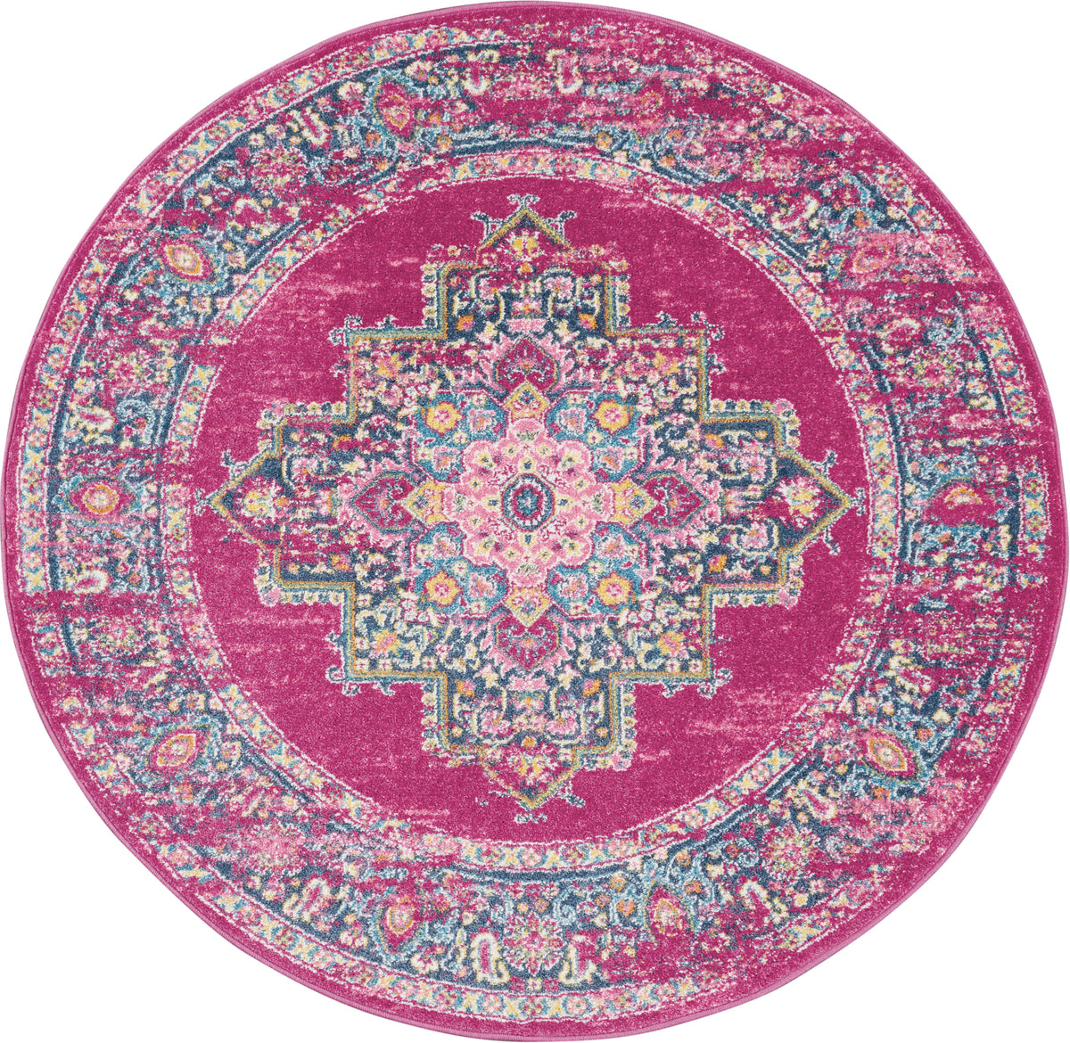 Passion PSN03 Fuchsia Rug